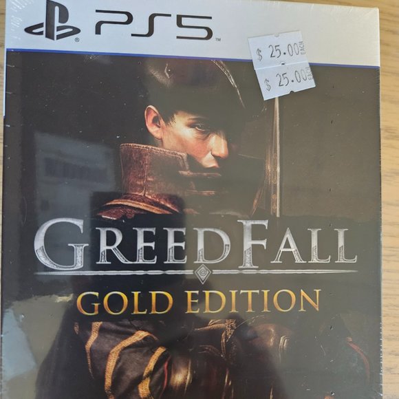 PlayStation 5 Greed Fall Gold Editon